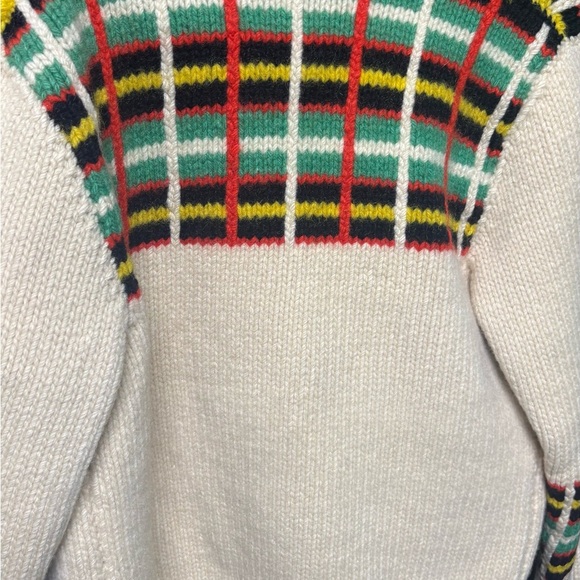 Women’s 1970: vintage handmade wool sweater Eclectic Grandpa Style - Picture 8 of 9